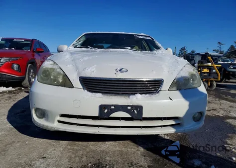 2006 Lexus Es 330 z USA, uszkodzony, nr VIN JTHBA30GX65156769